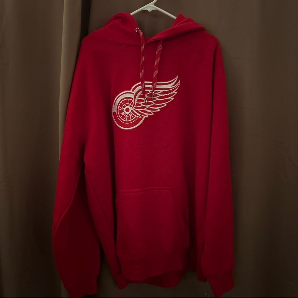 Detroit Red Wings NHL Hoodie Sweatshirt Men’s Size 4XL NWT Hockey Apparel New
